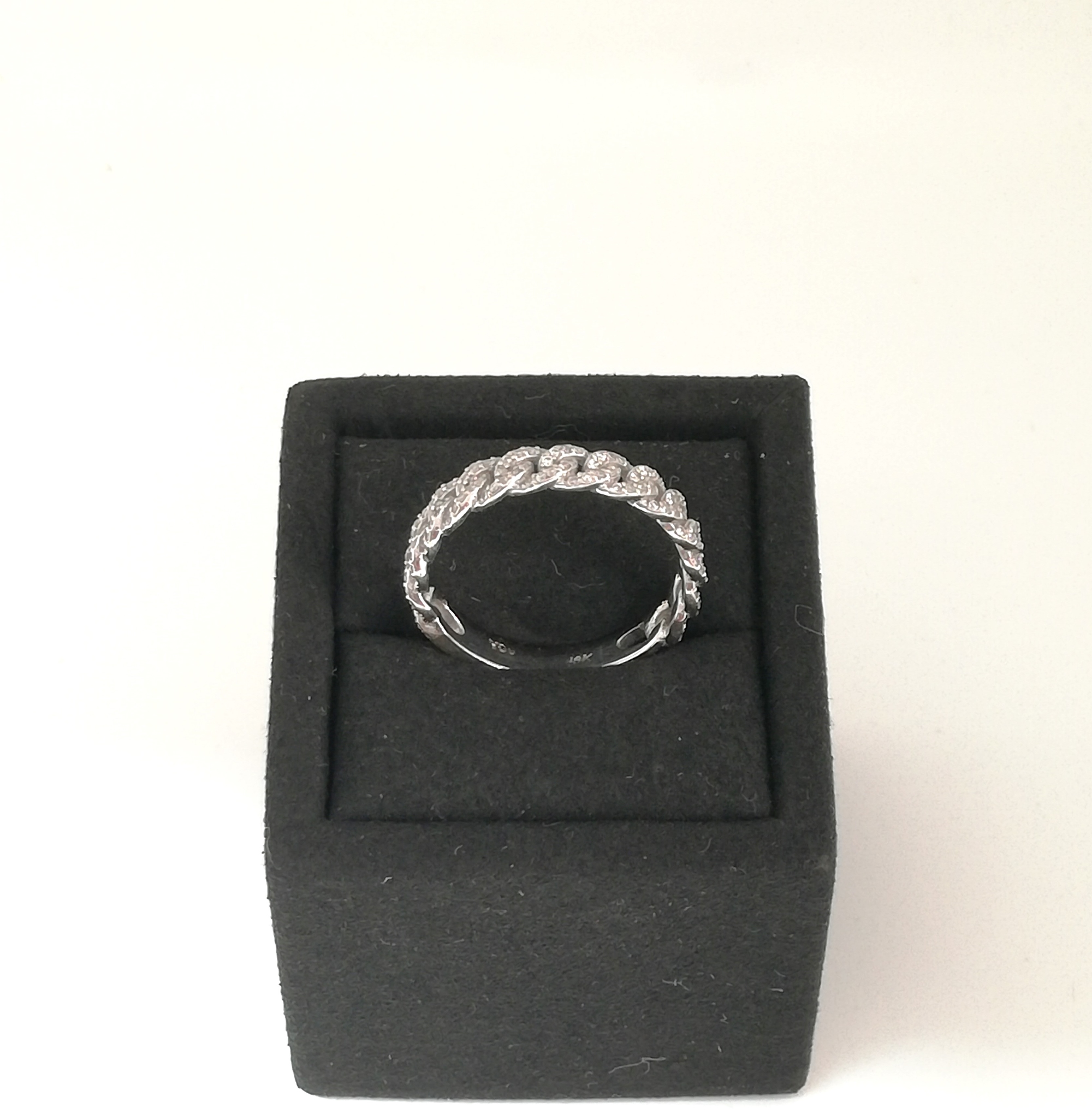 Ring Concierge Pave Diamond Chain Ring