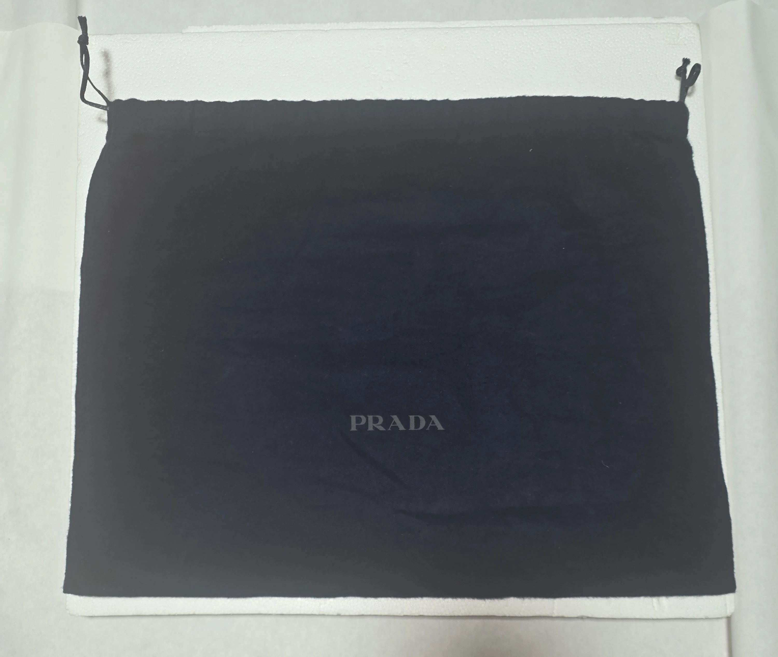 Prada Vitello Daino Charm Shoulder Bag