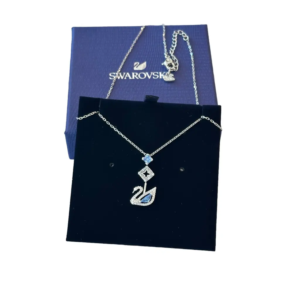Swarovski Collar Iconic Swan Azul