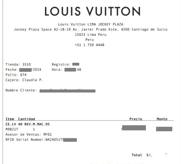 Louis Vuitton LV Initiales 40mm
