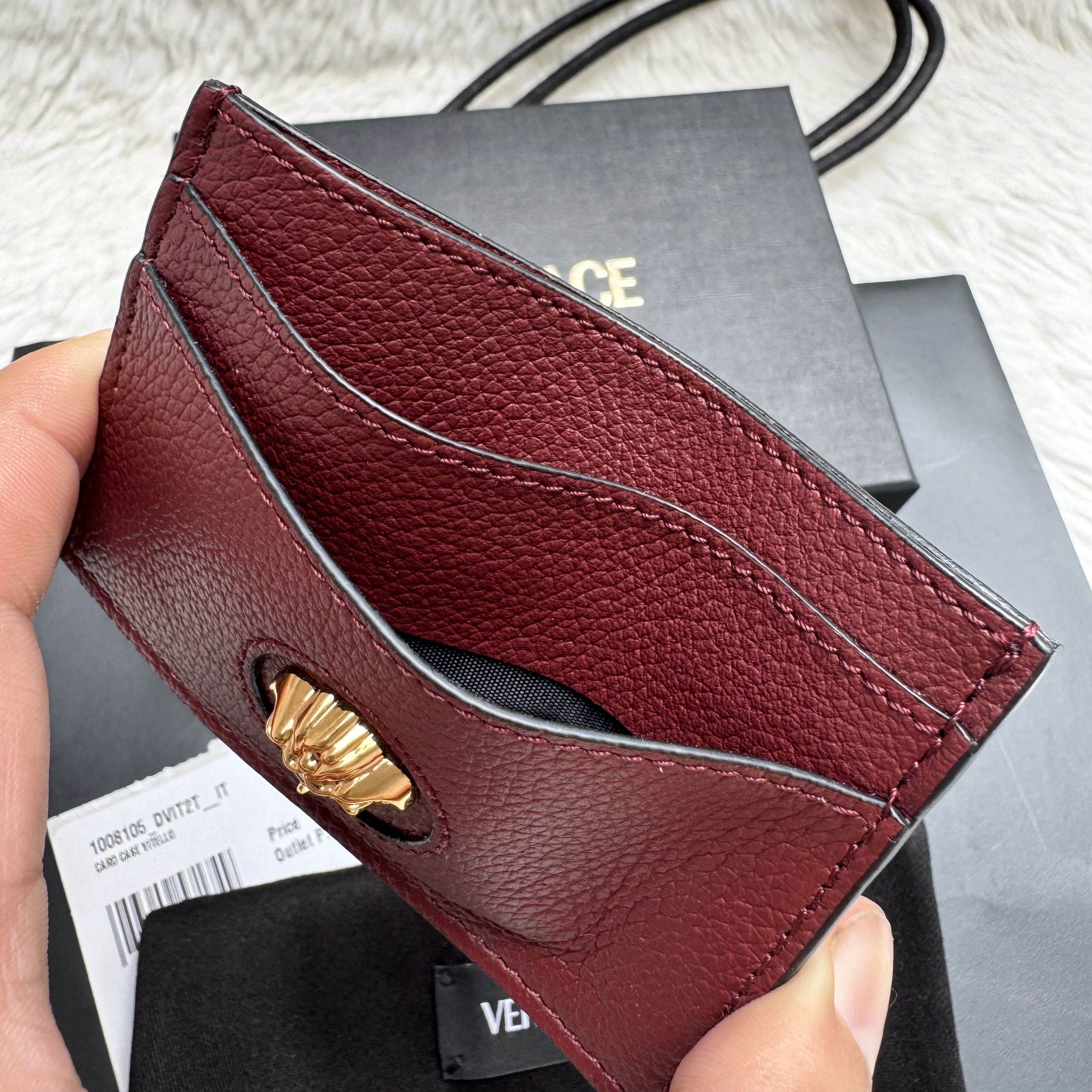 Versace Card Case Vitello