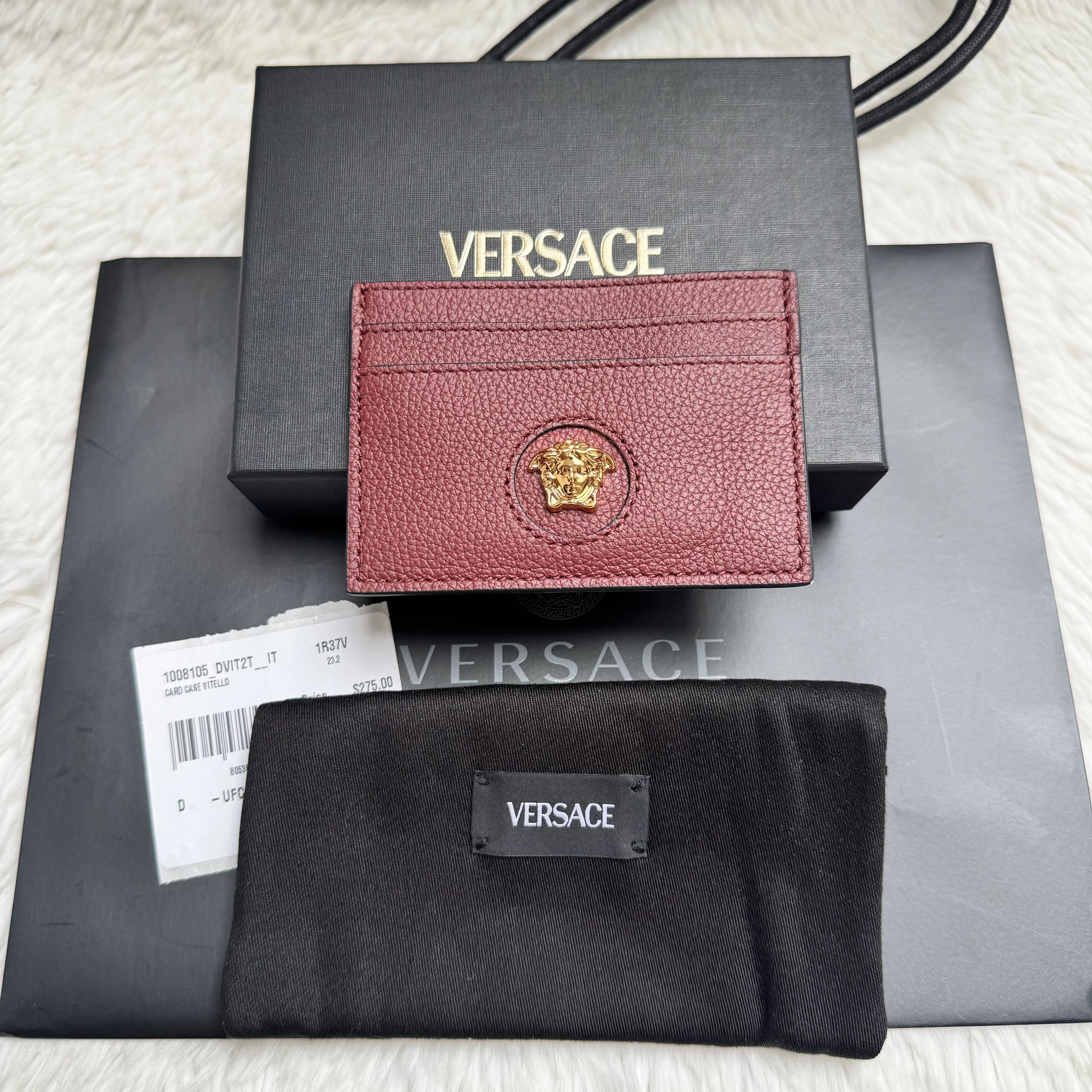 Versace Card Case Vitello