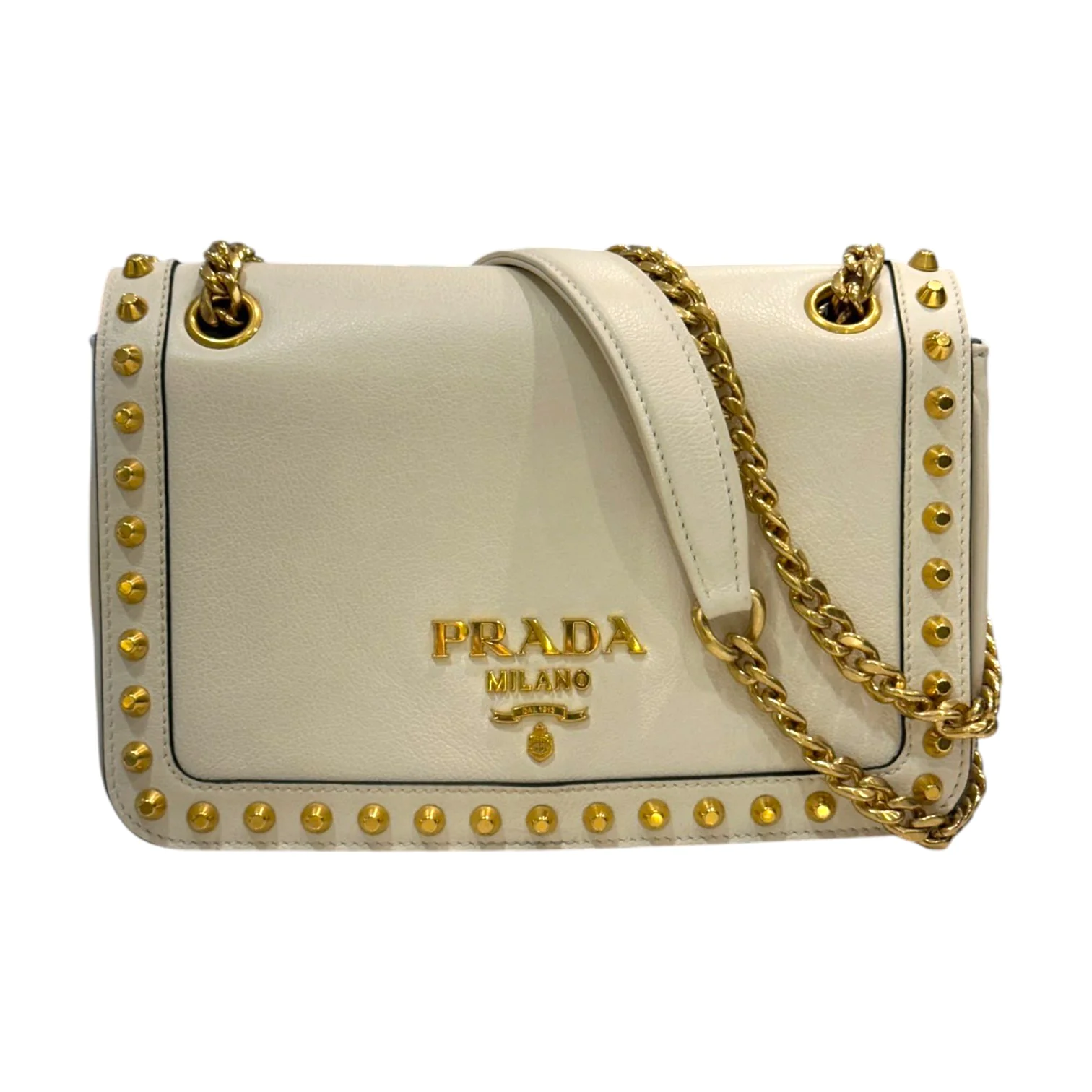 Prada Studded Glace