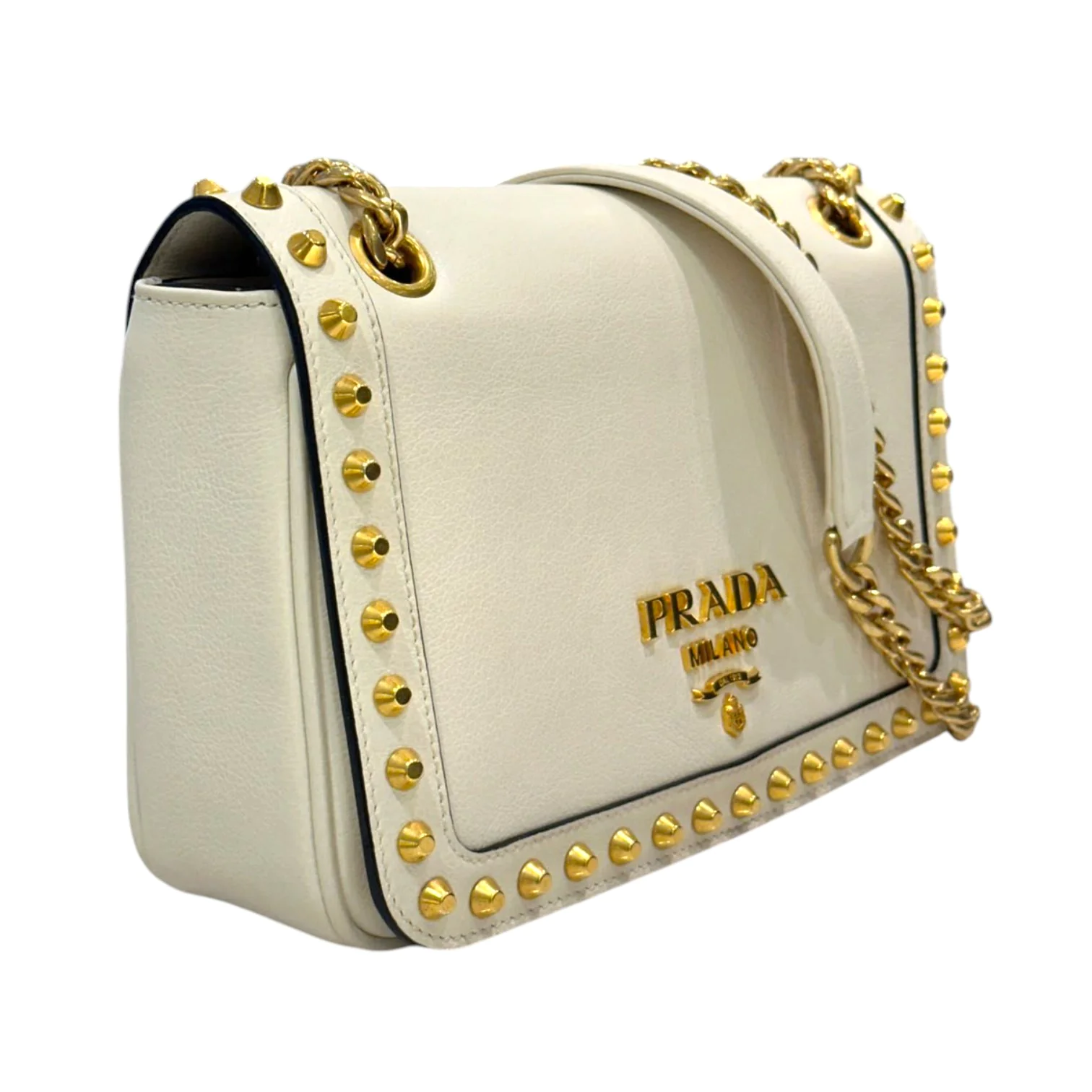 Prada Studded Glace