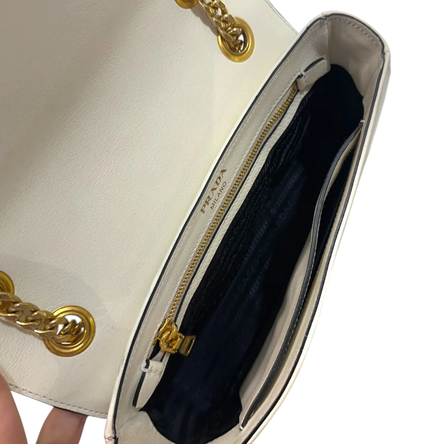 Prada Studded Glace